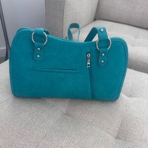 Elegant Teal Handbag